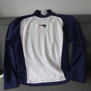 Reebok Team Apparel New England Patriots Long Sleeve Shirt Size S